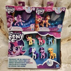 My Little Pony Toys Friendship For All Collection & Crystal Adventure Toys NWT